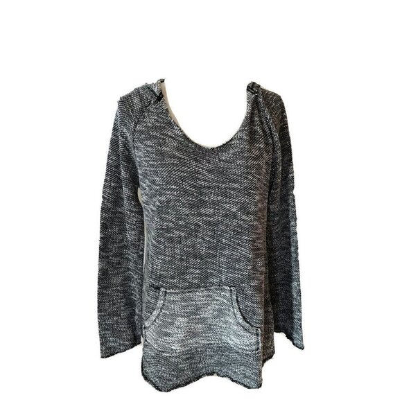 Calvin Klein Performance Quick Dry Hoodie Kangaroo Pocket Black Pullover Top-M - Picture 1 of 11